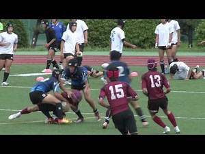 高校ラグビー 名古屋高校×愛知高校 公式戦(後半) Senior High School Rugby