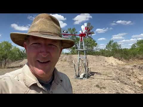 AMERICAN EAGLE WINDMILL POND AERATOR - ASSEMBLY AND FIRST USE - (EP 74)