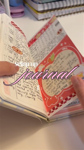 Set up my weekly planner ! #kinbor #explore #journaling #planner #sticker #cute #2026planner
