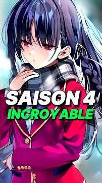 Season 4 of Classroom of the Elite is going to be INSANE!