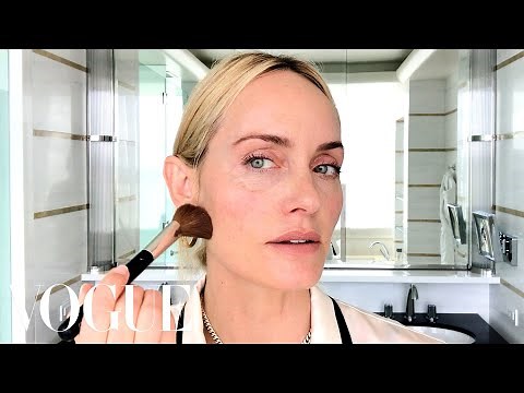 Amber Valletta's Secret to Her Natural Supermodel Glow | Beauty Secrets | Vogue