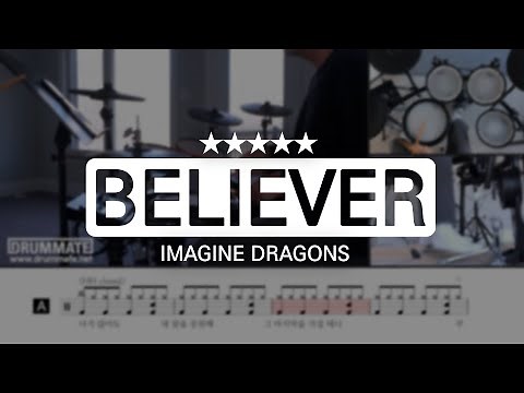 [Lv.18] Believer - Imagine Dragons | Pop Drum Cover (★★★★★)