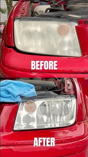 Restoring Headlights in 30 Seconds