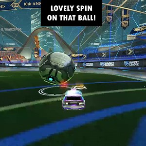 The spinning top goal!! | Gfinity Rocket League