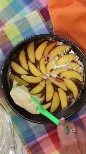Easy Nectarine Upside Down Cake | The Perfect Summer Dessert