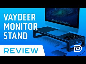 Vaydeer USB 3.0 Wireless Charging Aluminum Monitor Stand Review