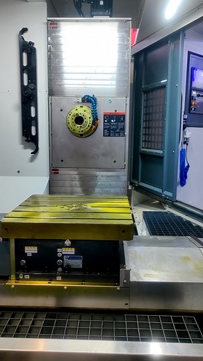 1K views | how is the vertical CNC turning/milling machine working ? This CNC turning center has the spindle placed in the vertical position. The turning operation on the workpiece is performed from above. Typically, the table in advanced CNC turning centers will move on the Y and X axes (horizontally), so you can achieve tri-axial machining. #CNC #machine #CNCmachine #machinetool #3axis #precision #automation #SYNECNC #metalprocessing #customization | SYNE Machines | Facebook