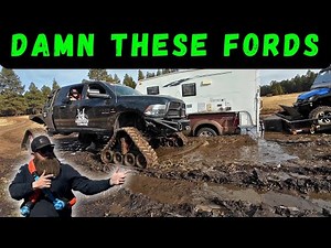 I WASTED $25000 Snow Tracks on A MUD RECOVERY!