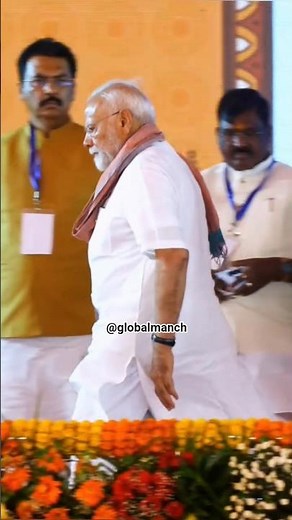 PM Narendra Modi Ji ka great entry 🚩 power of BJP 👑🙏🇮🇳#narendramodi #shorts #trending #ytshorts #bjp