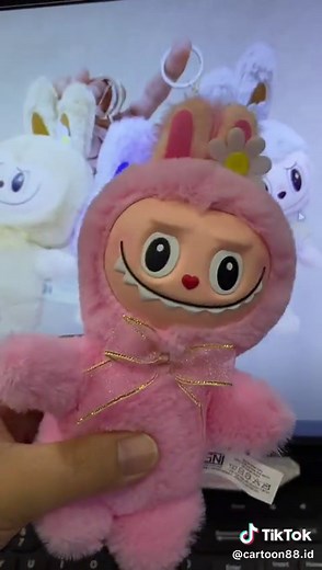 ganci labubu #labubu #labubumacarons #labubuthemonsters #keychain #gantungankunci #cartoon88 #wibgajian