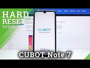 How to Hard Reset CUBOT Note 7 via Factory Mode