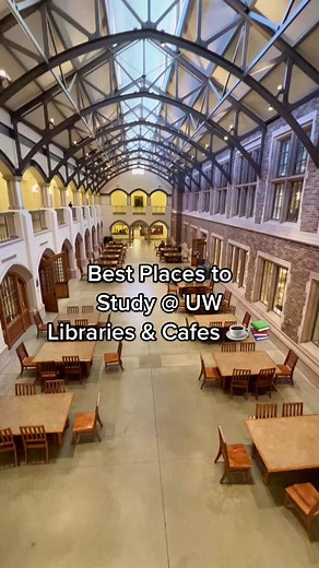 Best Places to Study at #UW - Libraries, Cafes, Misc. Edition ☕️📚 #uofwa #udub #uwseattle #uwhuskies #godawgs #udistrict #udistrictseattle #universityofwashington #uwhfs #uwdorms #uwstudyspots #studyspots #gohuskies #universityofwashingtonseattle