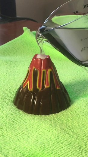 Coolest Cereal Prize Ever: Toy Volcano Science Fun