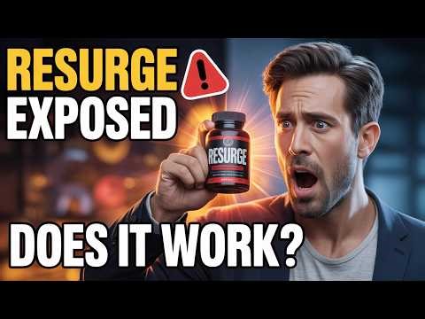 Resurge Review 2026 🔥 Does It Really Burn Fat While You Sleep? Honest Results & Warning ⚠️