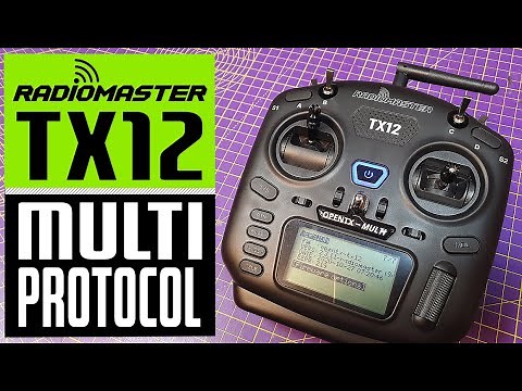RadioMaster TX12 OpenTX 16 Ch Multi Protocol Radio - Entry Level RC Transmitter - First Look Review