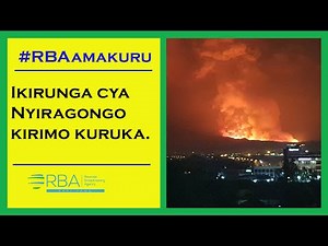 Ikirunga cya NYIRAGONGO kiri kuruka