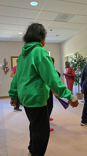 The Elderly Ministry teamed up with Team 5 for line dancing today. Special thanks to Gracie Hearst and Kathy Berry for getting us ready for Saturday. | New Ebenezer Baptist Church, Columbia, SC