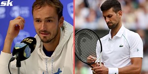 "Novak cannot come here and he doesn't want to live in USA; he wants to just play the tennis tournament and come back home to Serbia" - Daniil Medvedev on Novak Djokovic after US Open 1R win