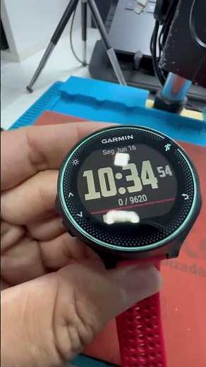 Instalação da tela do Garmin Foreruner 235 #alantechcell #smartphone