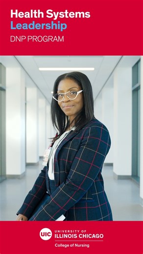 Join us Thurs (Nov. 13) at 6 p.m. CT for a virtual Q&A panel with Dr. Rebecca Vortman, director of our #DNP program in Health Systems Leadership. She and current students will explain how #UIC Nursing's tailored pathways and flexible, online format can help you become the leader you know you can be. Register now: https://loom.ly/fJvc_z8 | UIC Nursing