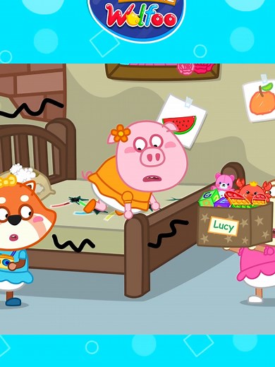 Kindness and Fun in Lucy's Old House with Wolfoo