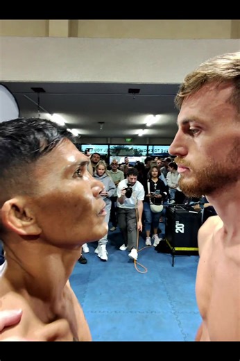 Dragon Fire Boxing - Thunderdome 52 Weigh-in ⚖️🥊🥊 RIVO RENGKUNG vs SAM RENNIE Alan Pond Cup 2025 #boxing #dragonfireboxing #titlefight #thunderdome
