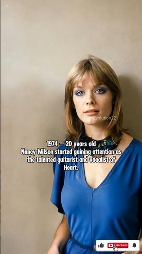 Nancy Wilson Evolution 1974–2025 🔥 Heart Guitar Legend Then and Now