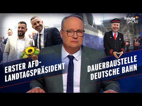 Tabubruch in Sachsen-Anhalt: Bekam AfD-Mann Rausch stimmen aus der CDU? | heute-show vom 09.10.2026