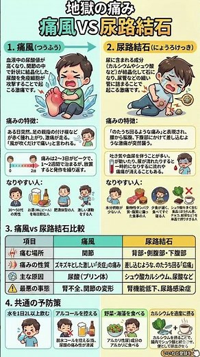 あなたの生活習慣は大丈夫？痛風と尿路結石を招く「NG行動」と、今すぐ始めるべき4つの共通予防法