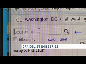Craigslist robberies