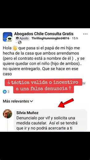 Fundación Crianza Compartida Chile ( Oficial ) on Instagram: "¿ Qué opinan ? 🤔 Nos enviaron esta " sugerencia " que hace una abogada a una mamá en proceso de separación con el padre de su hijo . Los leemos 🤗"