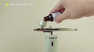 Microtree Nano Facial Sprayer High Pressure, Oxygen Facial Machine Rechargeable Fine Mister Portable Facial Steamer Mist for Face Hydrating Skin Care Facial SPA at Home