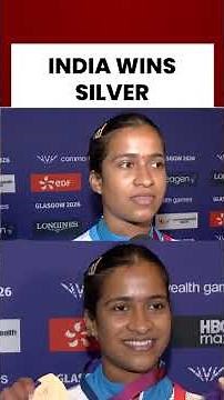 India's Gyaneshwari Yadav Wins Weightlifting Silver at Commonwealth Games 2026 | #glasgow #india