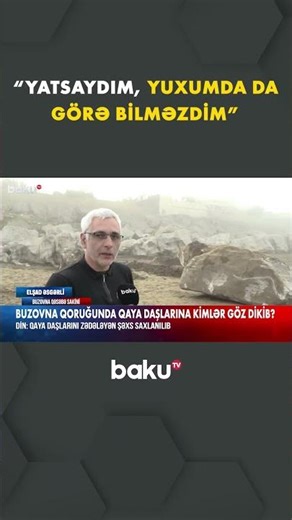 Buzovna sakinlərini özündən çıxaran hadisə - Baku TV