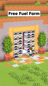 215K views · 1.2K reactions | Minecraft Free Fuel Farm  Shaders : BSL Texture Pack : Faithful 64x Music : - #reels #minecraft #minecraftbuilds #minecrafttutorial | Itsciken | Facebook