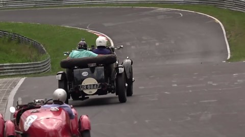 Pre-War & Vintage Cars on the Nürburgring – Early 1900s Bugatti, BMW, Fiat, MG & More