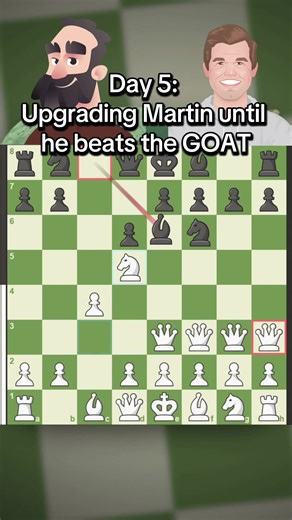 Day 5: Upgrading Martin to Defeat the Chess GOAT