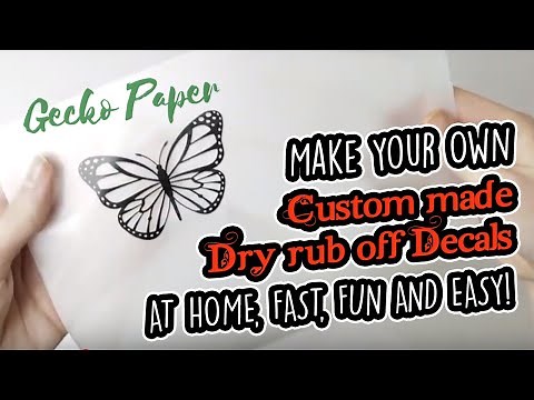 How To Make A Decal Using An Inkjet Printer