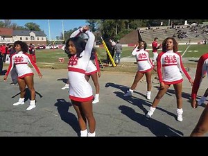 2019 WSSU Homecoming Cheerleaders Lights out