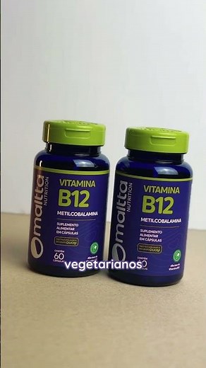 Chegou a versão de 60 cápsulas da Vitamina B12 Maltta 💜