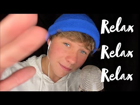 ASMR Repeating Relax (Hand Movements, Personal Attention, Towel Mic Brushing, Tapping, Crinkling)