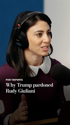 Why Trump pardoned Rudy Giuliani