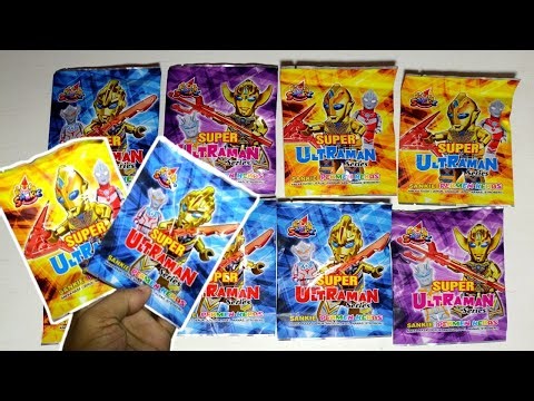 UNBOXING SURPRISE CANDY ULTRAMAN part 2 ||dapat karakter keren