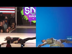 *NEW* Fortnite Dip emote in Real Life (Death Drop Drag Queens 100% In Sync) Icon Series