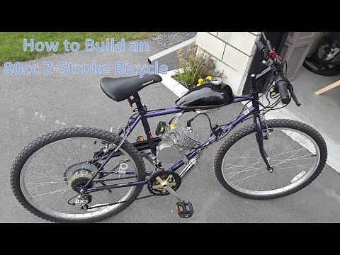 80cc 2-Stroke Bicycle Engine Kit Worth it? let's Find out! #canada