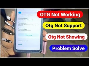 How To Solved OTG Not Working in Android Phone | otg connect nahi ho raha hai | Otg Not Support