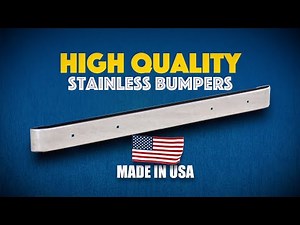 Dennis Carpenter Stainless Steel Rear Bumper for 1948-56 Ford Truck