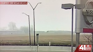 JUST IN: Here's video of the explosion that happened at the Beechcraft aircraft facility in Wichita, Kansas, this morning. Authorities say at least 15 people were injured >> https://www.kshb.com/news/state/kansas/explosion-reported-at-beechcraft-aircraft-facility-in-wichita | KSHB 41