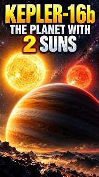 Kepler-16b — The Planet With 2 Suns 🌅🌅