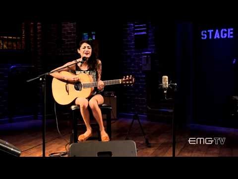 Alexia Rodriguez, Eyes Set To Kill sings acoustic version of Harsh on EMGtv